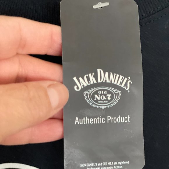 Jack Daniels Shirt Men Medium Black Old Number 7 Lynchburg, Tennessee - Picture 2 of 11